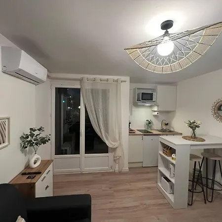 *la Pampa, Studio, Parking, Clim, Hopitaux/fac* דירה מונפלייה